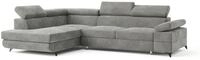 Masseno Ecksofa FAVIEN M L-S mit Schlaffunktion L-Form, Sofa mit Bettkasten,