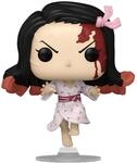 Funko Pop! Animation: Demon Slayer - Nezuko Leaping (Exc), Sammelfigur aus Vinyl -