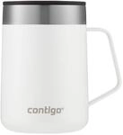 Contigo Streeterville Desk Mug, isolierter Kaffee-Thermobecher mit Henkel aus