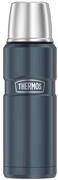 THERMOS STAINLESS KING Thermosflasche ice grey 0,47l - Edelstahl, absolut dicht, mit