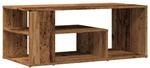 vidaXL Couchtisch Altholz-Optik 100x50x40 cm Holzwerkstoff, Beistelltisch,