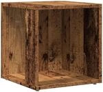 vidaXL Beistelltisch Altholz-Optik 33x33x34 cm Holzwerkstoff, Tisch,...