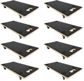 PROREGAL Profi Transportroller Hercules 30x60 cm Schwerlast bis 200 kg mit 4