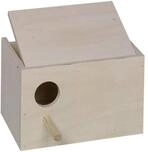 Nobby Wellensittich Nistkasten Loch Links; 22 x 16 x 14 cm