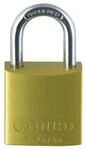 ABUS Aluminium-Vorhangschloss 72/40, gelb, 43603