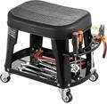 VEVOR Rollbarer Werkstatthocker Werkstattsitz (136 kg Tragkraft) 360&deg; drehbare