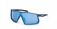 Adidas SP0123 Matte blue 0/0/125 Herren Sonnenbrillen