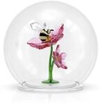 Swarovski Idyllia Glaskugel Biene und Blumen