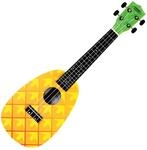 Classic Cantabile UC-240A ANA 24" Konzert-Ukulele Pineapple - 18 B&uuml;nde -...