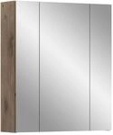 xonox.home &ndash; Spiegelschrank Ice 60x70x18 cm in Korpus Nox Oak Nachbildung und Front