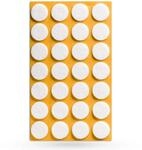 28 x Filzgleiter &Oslash; 20 x 3 mm selbstklebend wei&szlig; M&ouml;belschoner M&ouml;belschutz