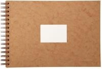 Clairefontaine 96065C Reisealbum mit Doppelspirale Aquarellpapier Feink&ouml;rnig, Din