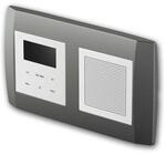 LOGIQ Unterputz Radio mit 2W RMS Lautsprecher, DAB+, UKW und Bluetooth, OLED-Display,