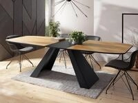 WFL GROUP Esstisch Monte im Modern Stil, Rechteckiger Tisch - Ausziehbar von...