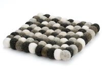 Cilio Untersetzer Lana Grigio Quadratisch