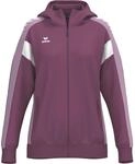 Erima Damen CELEBRATE 125 Trainingsjacke mit Kapuze (1032619), burgundy/lavender, 36