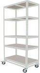 BRB Kommissionierwagen/Etagenwagen mit 5 Ebenen, HxBxT 1905x900x500 mm...
