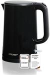 Cloer 4320 Wasserkocher 1,5 L,1500 W, Edelstahlbeh&auml;lter & Deckel, automatische