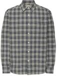 ONLY & SONS Herren Onsrafael Check Ls Shirt 0505, Dark Slate, M