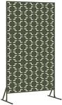vidaXL Sichtschutz Oliv 100 x 50 x 180 cm Stahl, Moderner Sichtschutz f&uuml;r...