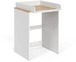 Vicco Waschmaschinenschrank Viktor, Wei&szlig;/Artisan, 68 x 88.2 cm 2 Teile mit