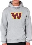 New Era Washington Commanders NFL Team Logo Hoody Grau Kapuzenpullover - L