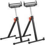 VEVOR 2er-Set Rollenst&auml;nder, 113kg Tragkraft, h&ouml;henverstellbar 68-109cm, klappbarer