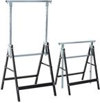 HOMCOM 2er Set Arbeitsbock Belastbarkeit bis 200 kg klappbar S&auml;gebock