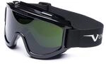 Univet 601.02.06.50 Vollsichtbrille "Nummer 601" mit gr&uuml;nem IR5 Glas mit...