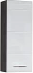 trendteam smart living - Line - Kommode - Wei&szlig; Hochglanz/Grau - H&auml;ngeschrank mit 1