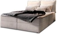 Masseno Boxspringbett LENTE 140x200 cm Komplett-Set mit Matratze und Topper,