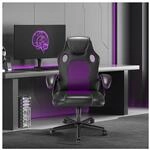 HTI living B&uuml;rostuhl Eco Daytona Lila Gaming Stuhl Drehstuhl Schreibtischstuhl