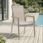 IDIMEX Gartenstuhl Windy 6er Set, Kaschmir/Natur - Robuste Terrassenm&ouml;bel,