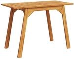vidaXL Gartentisch, Esstisch Holztisch f&uuml;r Garten Terrasse, Outdoor Tisch,