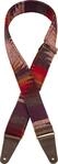 Fender Zion strap, purple aztec, 2 inches, multicoloured