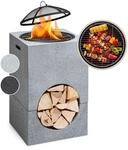 Blumfeldt Feuerschale, Tragbare Feuerstelle Outdoor, Feuerschalen f&uuml;r den...