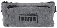 PUMA Unisex G&uuml;rteltasche - Waistbag, Logo, ca. 13x26x4cm (HxBxT) (Grau)