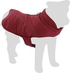 Flamingo Winterjas Ragna Rot &ndash; A:40cm B:34-40cm C:54-60cm, Weiches Fleece,