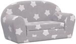 vidaXL Kinder Schlafsofa 2-Sitzer, 2-in-1 Kindersofa mit Schlaffunktion, Kindersessel