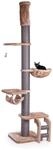CanadianCat Company | XXL Kratzbaum Lofty mit Deckenspanner in Cappuccino |...