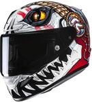 HJC, Integraler Motorradhelm RPHA 12 KEPINA White/Red MC1, S