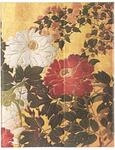 Natsu (Rinpa Florals) Ultra Unlined Hardback Journal (Wrap Closure): Hardcover mit