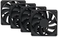 FA12 (schwarz, 4er Pack, 120 mm)
