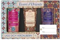 TESORI D'ORIENTE Geschenkset | Cremeduschen 3 x 75 ml (Ayurveda, Persian Dream und