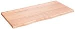 vidaXL Wandregal, Holzregal Regal Handgefertigt mit Baumkante, Wandboard Regalbrett