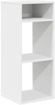 vidaXL B&uuml;cherregal Wei&szlig; 34x31x80 cm Holzwerkstoff, Lagerschrank, Lagerregal,