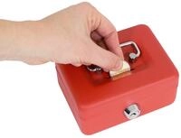 ARREGUI Elegant C9004 Geldkassette aus Stahl | Geldbox | 12,5 cm breit 