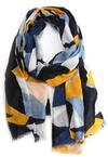 collezione alessandro Schal mit geometrischem Design Geo mit tollen Farben und...