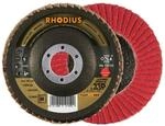 RHODIUS TOPline JUMBO SPEED G F&auml;cherschleifscheibe 115 x 22,23 mm K60 10 Stk