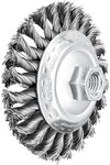 PFERD Kegelb&uuml;rste gezopft KBG | &Oslash; 100x13mm M14 Stahl-Draht-&oslash; 0,50 | 43313001...